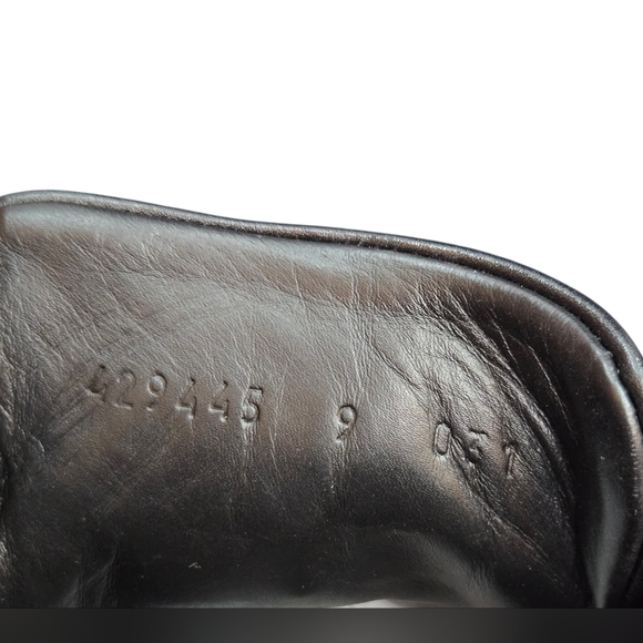 Gucci Ace GG Supreme Canvas Sneakers Black Web Stripe Sz 9 EU 43 429445 - Picture 10 of 16